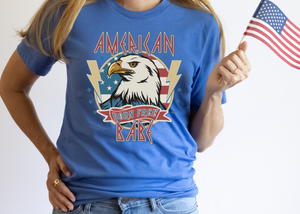 born free all American babe DTF transfer