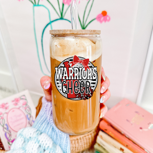 Warriors Cheer Tumbler