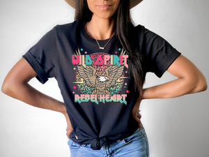 Wild Spirit Rebel Heart - Hectic Momma Printing